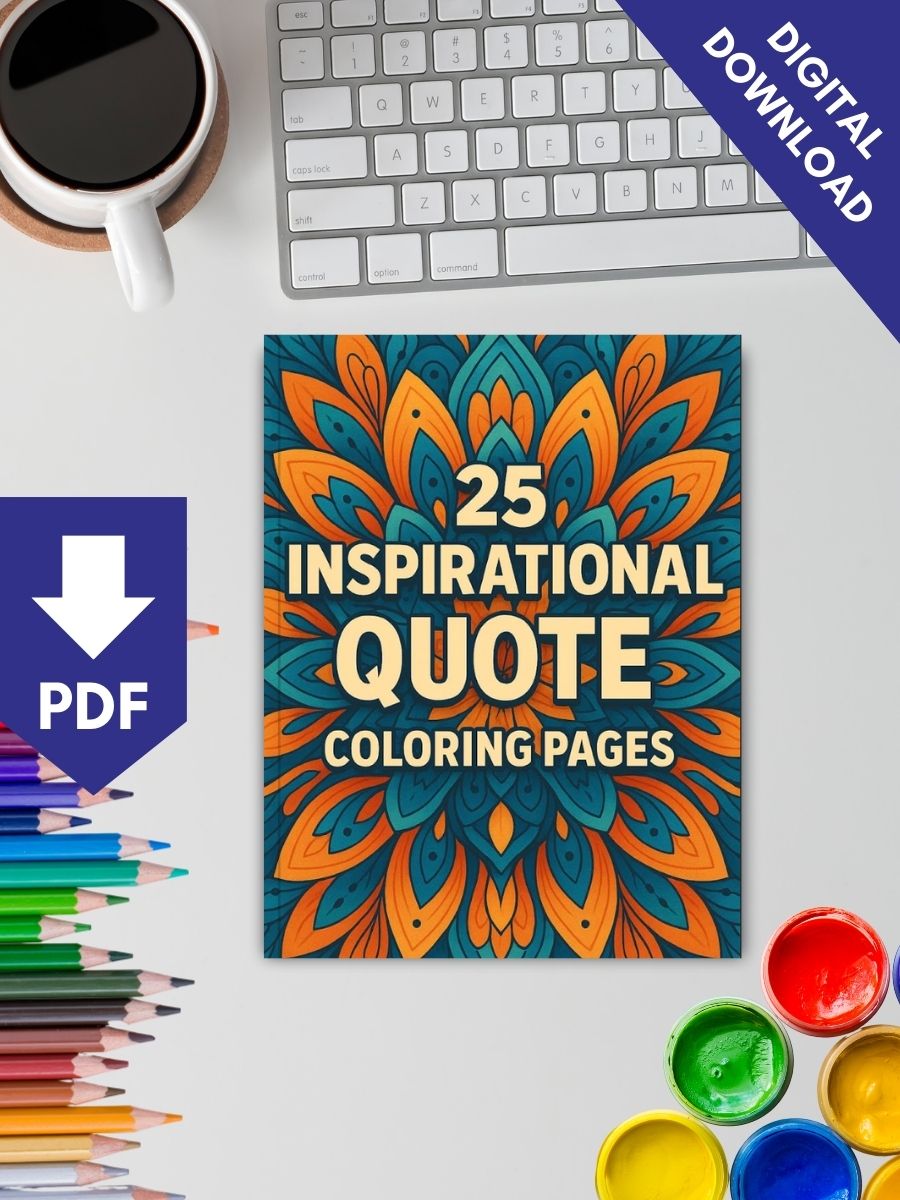 Motivational Mandalas – 25 Empowering Quote Designs - Image 2